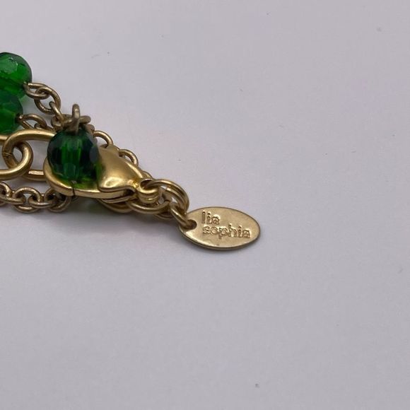 Lia Sophia multi strand multi color beaded necklace - Picture 4 of 4